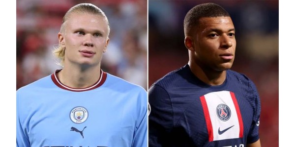 Kylian Mbappé kateellinen Erling Haalandin kyvystä saada kahdeksan henkilökohtaista kunnianosoitusta yhden kauden aikana